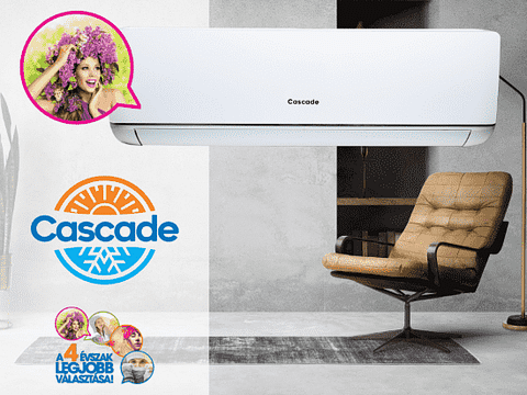 Cascade BORA 6,2 kW oldalfali split klíma szett