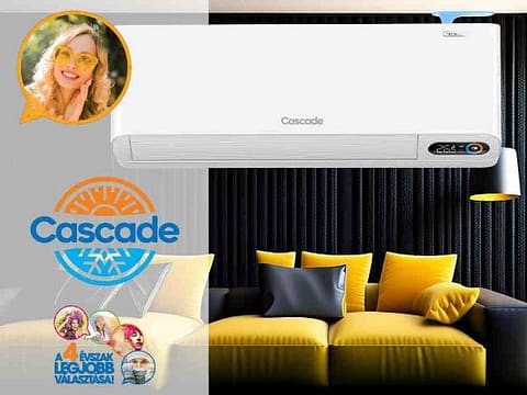 Cascade Fresh 3,5 kW oldalfali split klíma szett