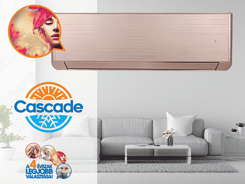 Cascade LEGEND 2,5 kW oldalfali split klíma szett