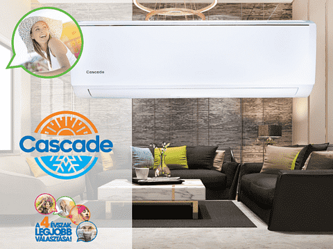 Cascade VISION NORDIC 3,5 kW oldalfali split klíma szett